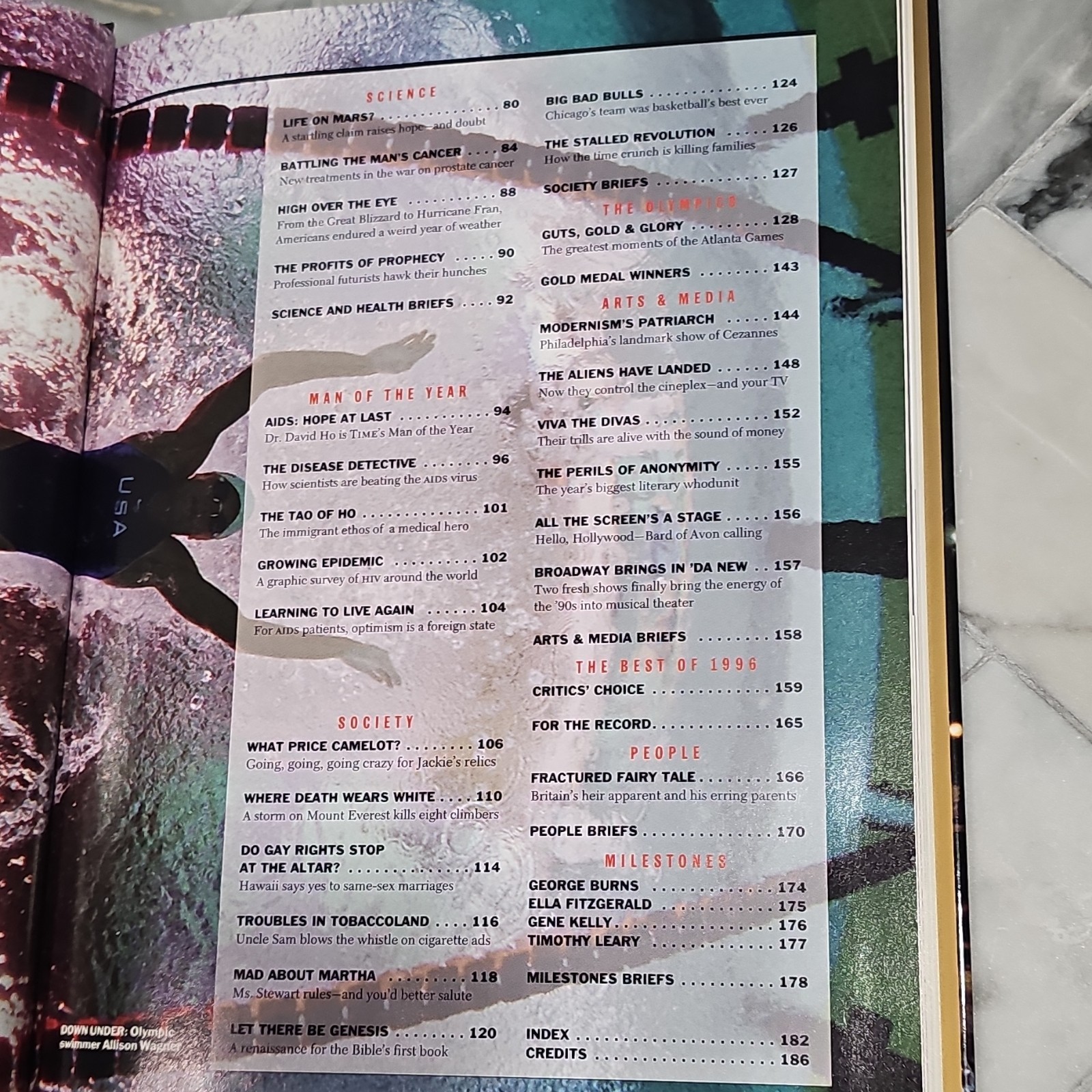 TIME Annual 1996 Year in Review Magazine by The Editors of TIME
