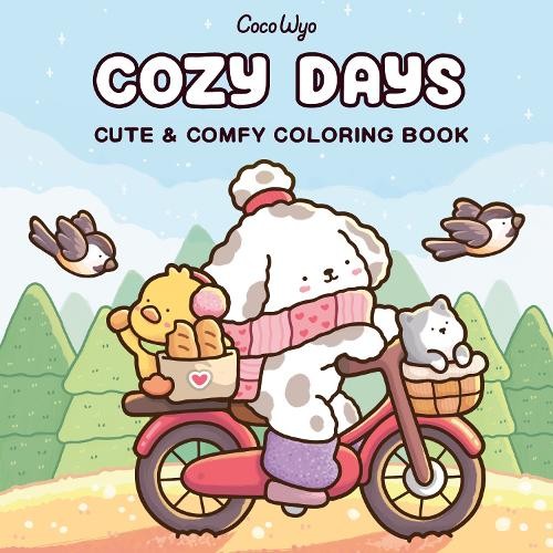 Coco Wyo Cozy Days (Paperback) Cozy Spaces Coloring