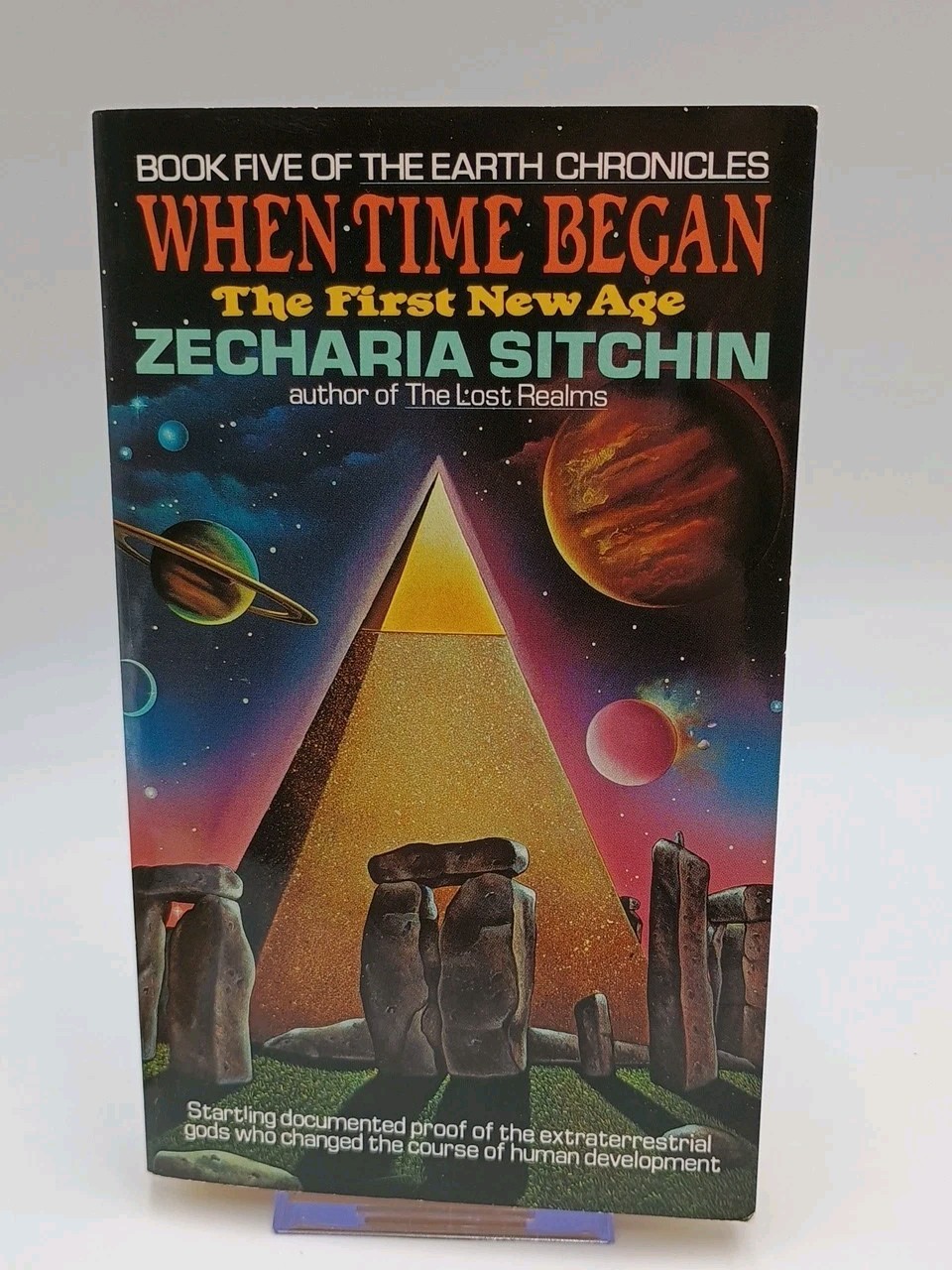 Zecharia Sitchin Paperback Lot Earth Chronicles 1 2 4 & 5 And Divine Encounters