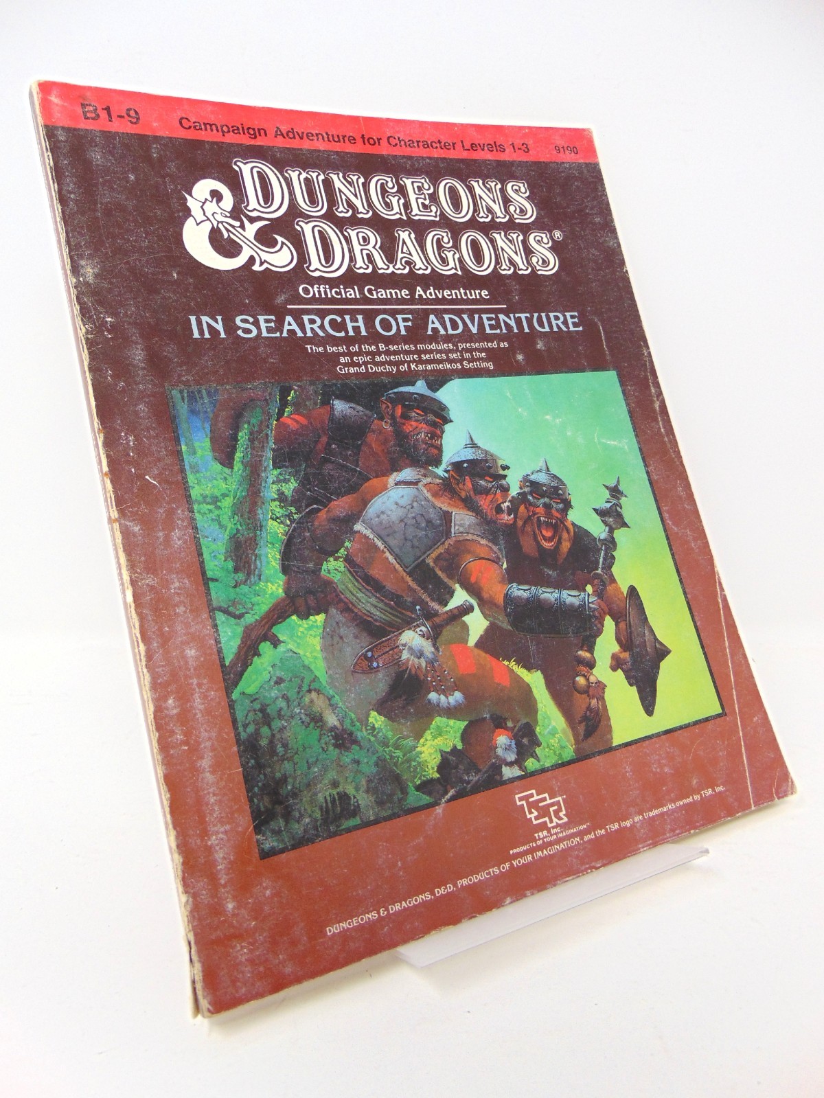 In Search of Adventure : Dungeons & Dragons Supermodule B1-9 – With maps!