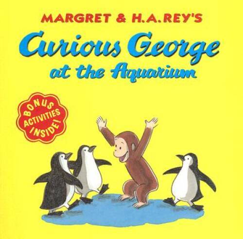 Curious George at the Aquarium – Paperback By Margaret Rey – GOOD