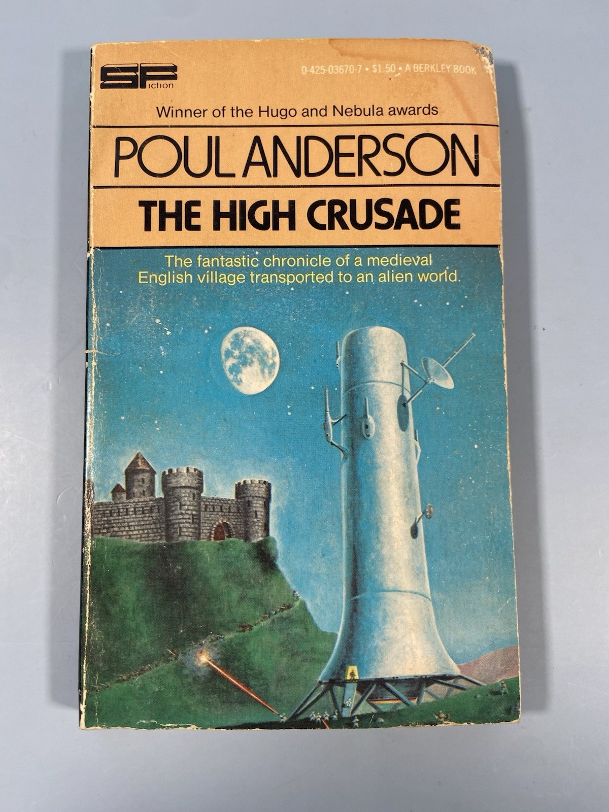 The High Crusade by Poul Anderson 1978 Berkley Medallion Good cond.