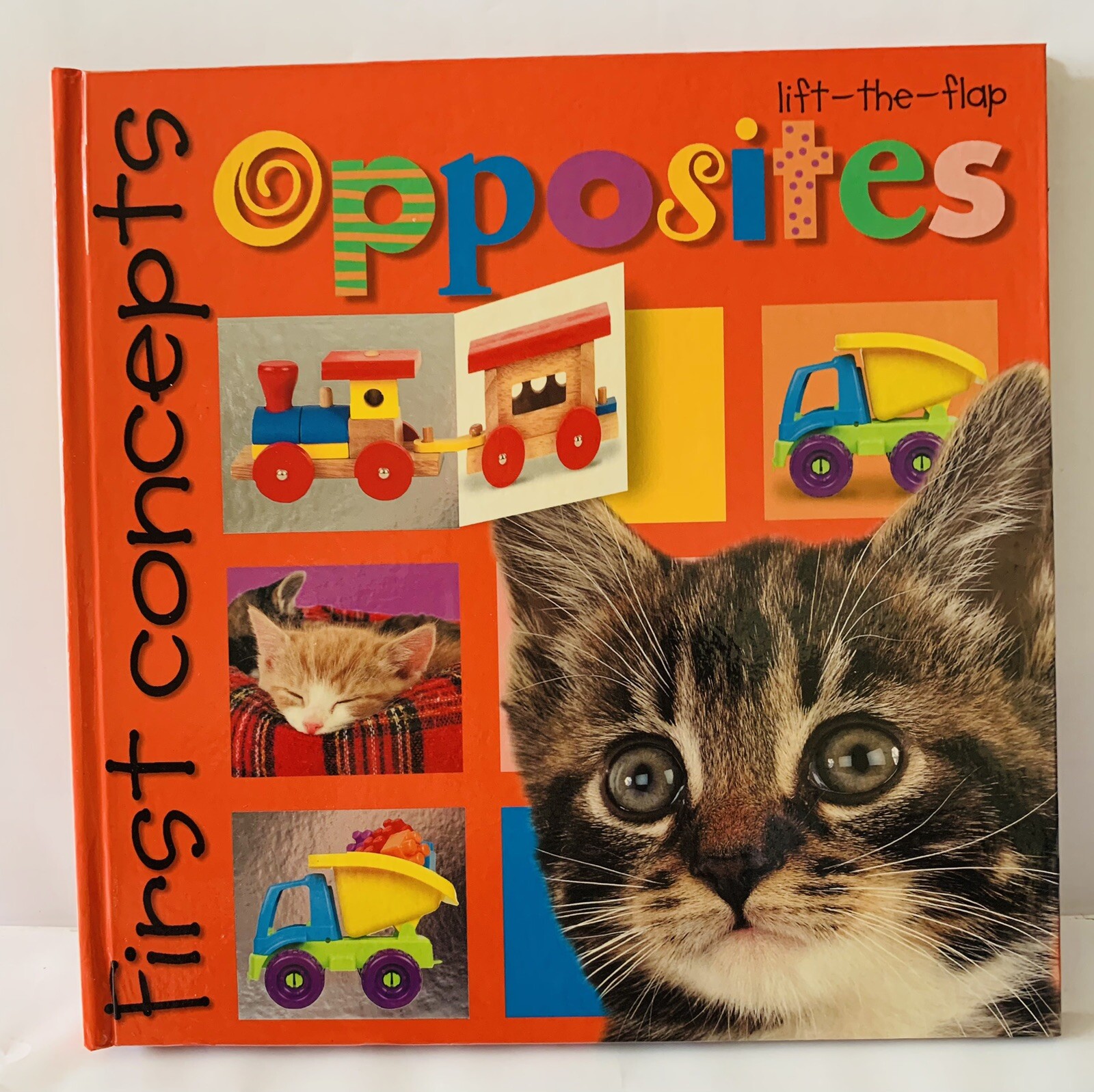 First Concepts Opposites Lift-the-flap Book (Hardcover) – Discovery Toys