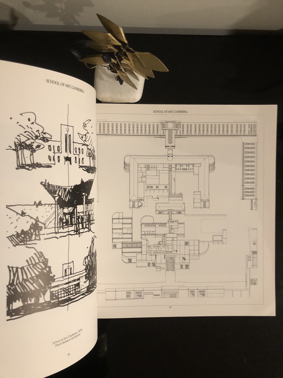 Daryl Jackson Architecture Drawings And Photographs M 1984 First Ed/F.Pr. SC VG