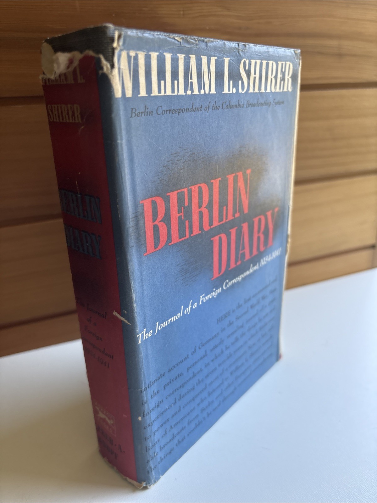 BERLIN DIARY William L. Shirer TheJournal of a Foreign Correspondent 1934-1941