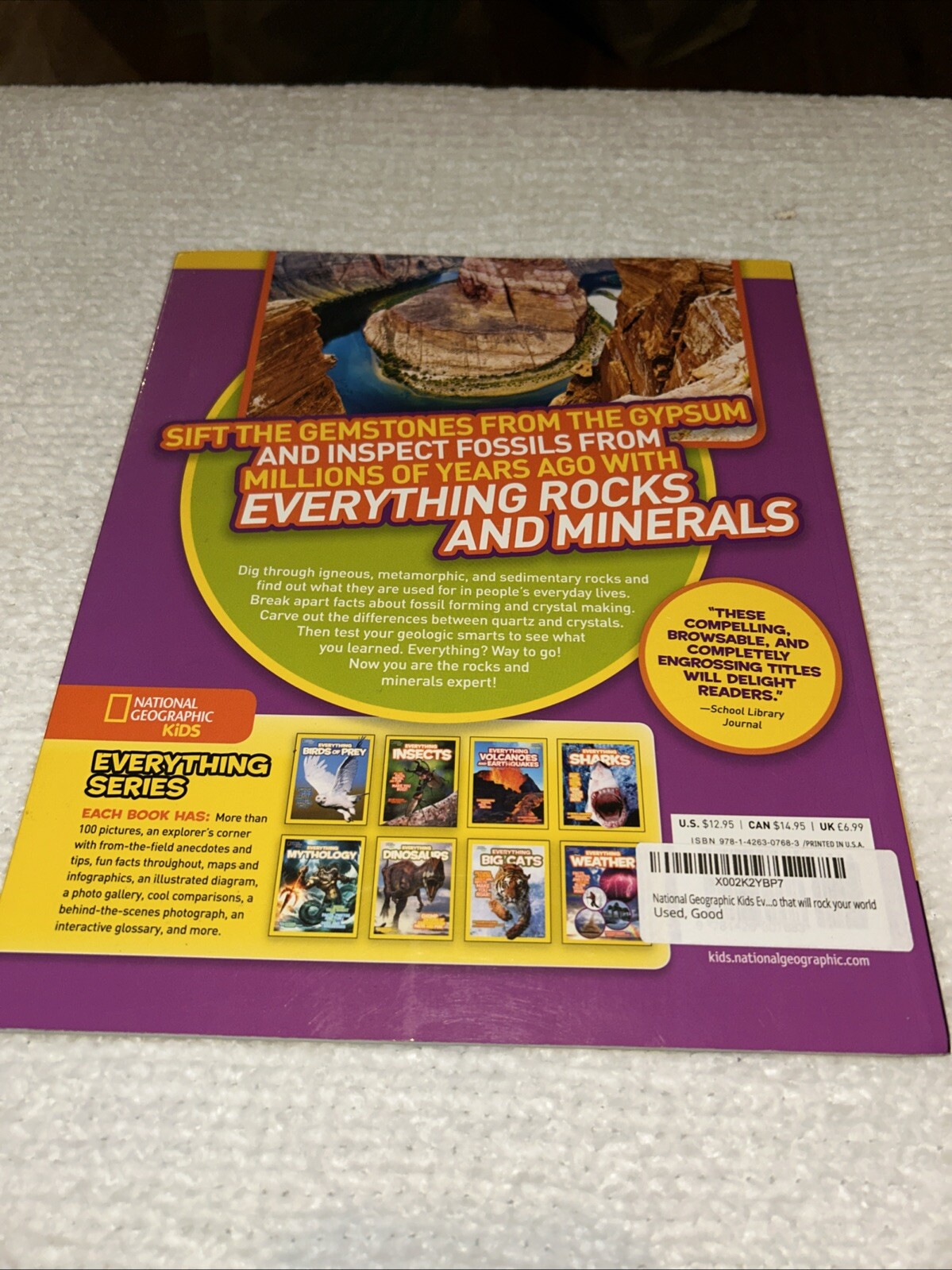 Everything Rocks And Minerals Steve Tomecek Paperback National Geographic