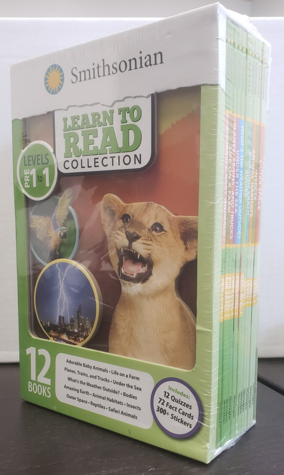 Smithsonian Learn to Read Collection – Level PRE 1 to 1 – 12 BOOKS