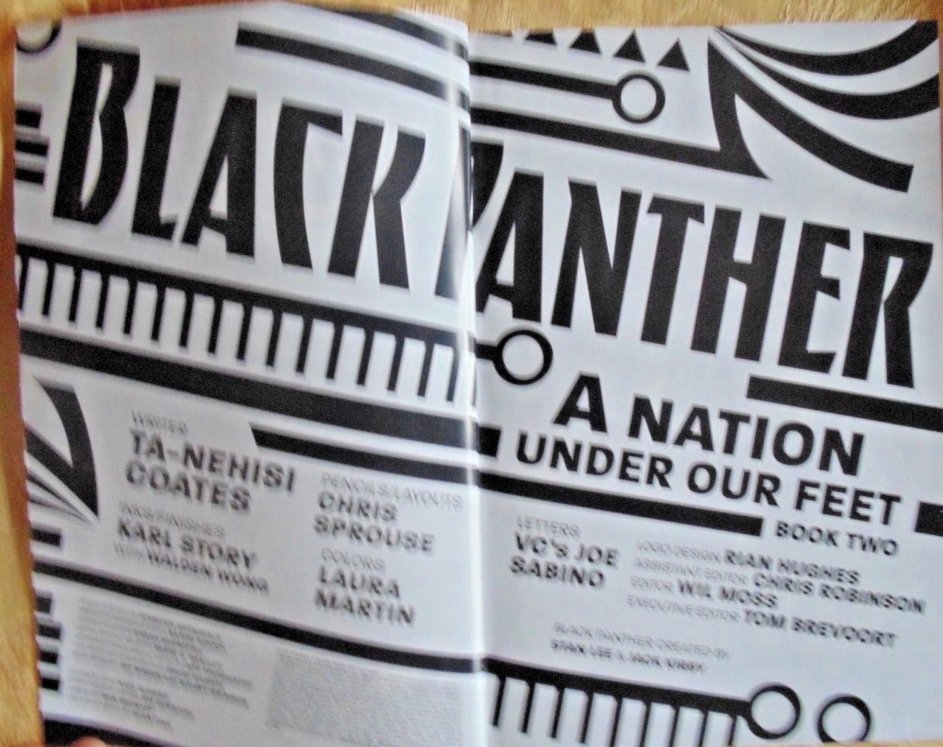 Ta-Nehisi Coates, A NATION UNDER OUR FEET, 2017 PB Book 2 Number 2 *SIGNED* RARE