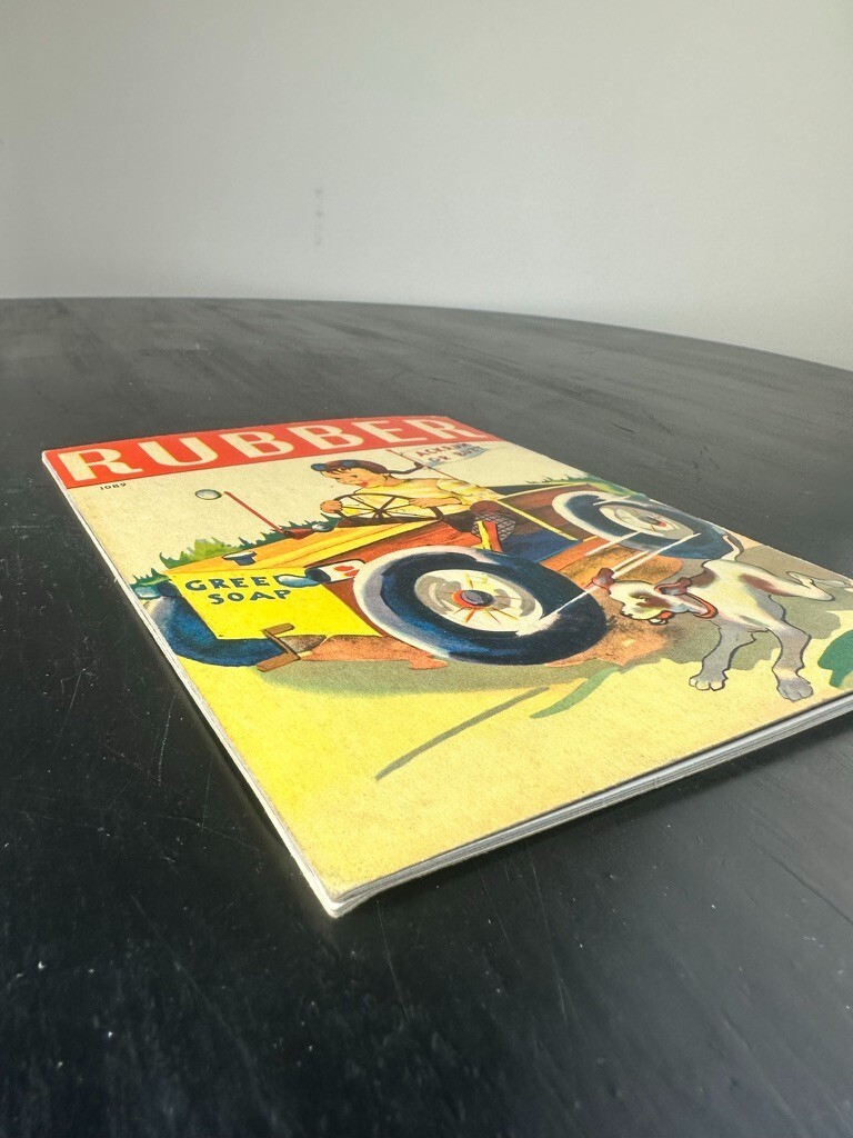 Vtg 1940 Goodyear Tire & Rubber Co. Rubber Book Plantation and Harvesting