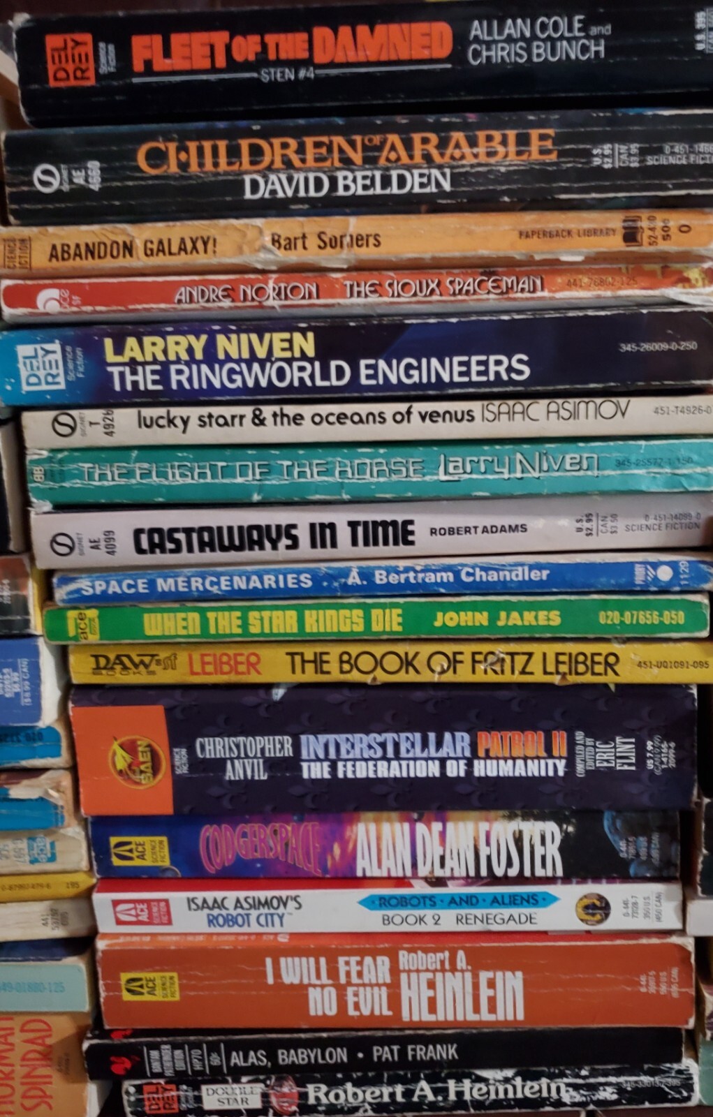 Science Fiction Books Complete Your Collection – You Choose the Books! #2