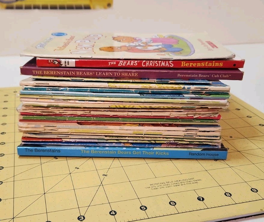 Vintage Berenstain Bears Books By Stan & Jan Bernstein Lot Of 23 Preowned Good