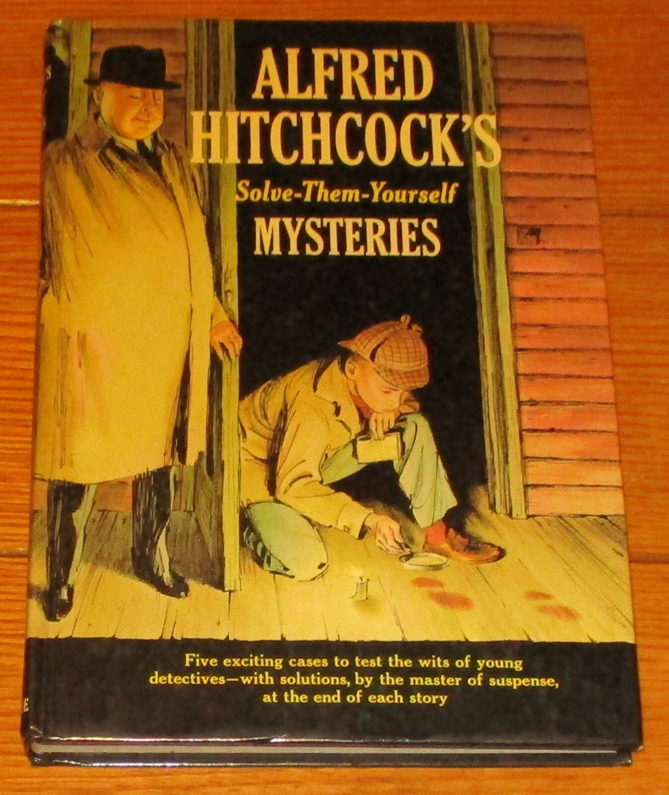Alfred Hitchcock’s Solve-Them-Yourself Mysteries 1963 H/C 206 Pages