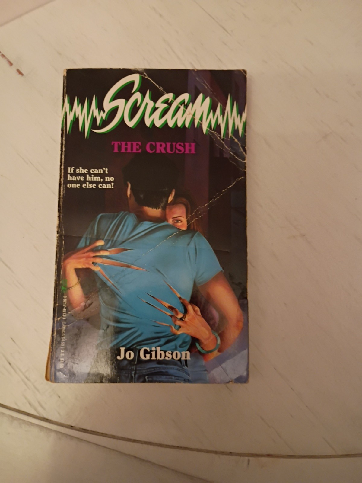 The Crush By Joe Gibson Rare Cover 1st Ed Rare Htf Plus The Ripper D.E Athkins
