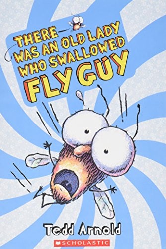 There Was an Old Lady Who Swallowed Fly Guy – Paperback By Tedd Arnold – GOOD