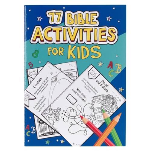 77 Bible Activities for Kids – Paperback By Christian Art Gifts – VERY GOOD