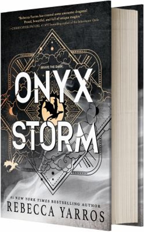 Onyx Storm Standard Edition Hardcover Rebecca Yarros