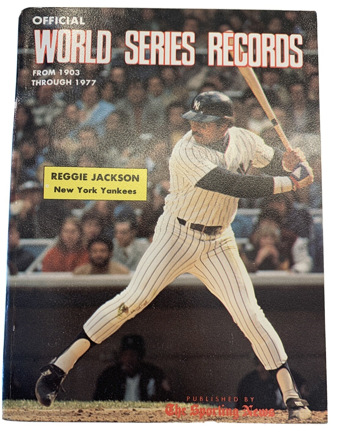 The Sporting News Official MLB Baseball World Series Records 1903-1977, (B173)
