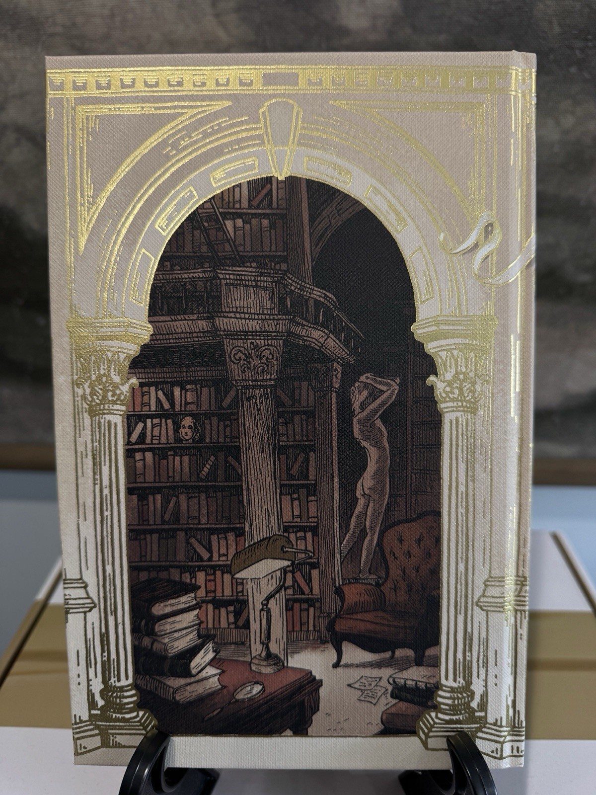 Fairyloot Exclusive Edition Katabasis by R. F. Kuang Hardcover Sprayed Edges