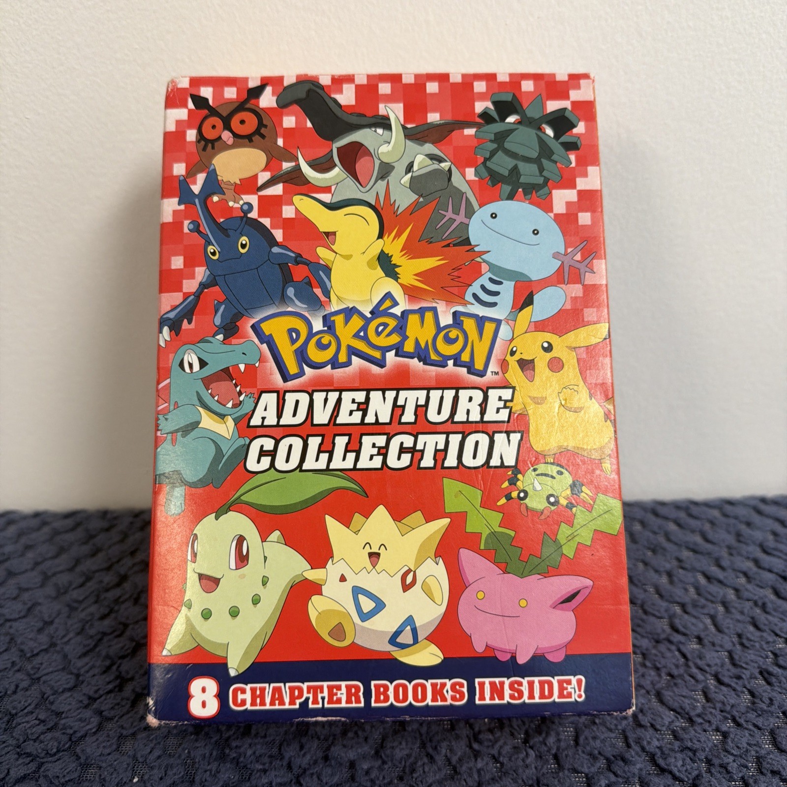 Pokémon Adventure Collection Boxset 8 Chapter Books Scholastic Complete Set