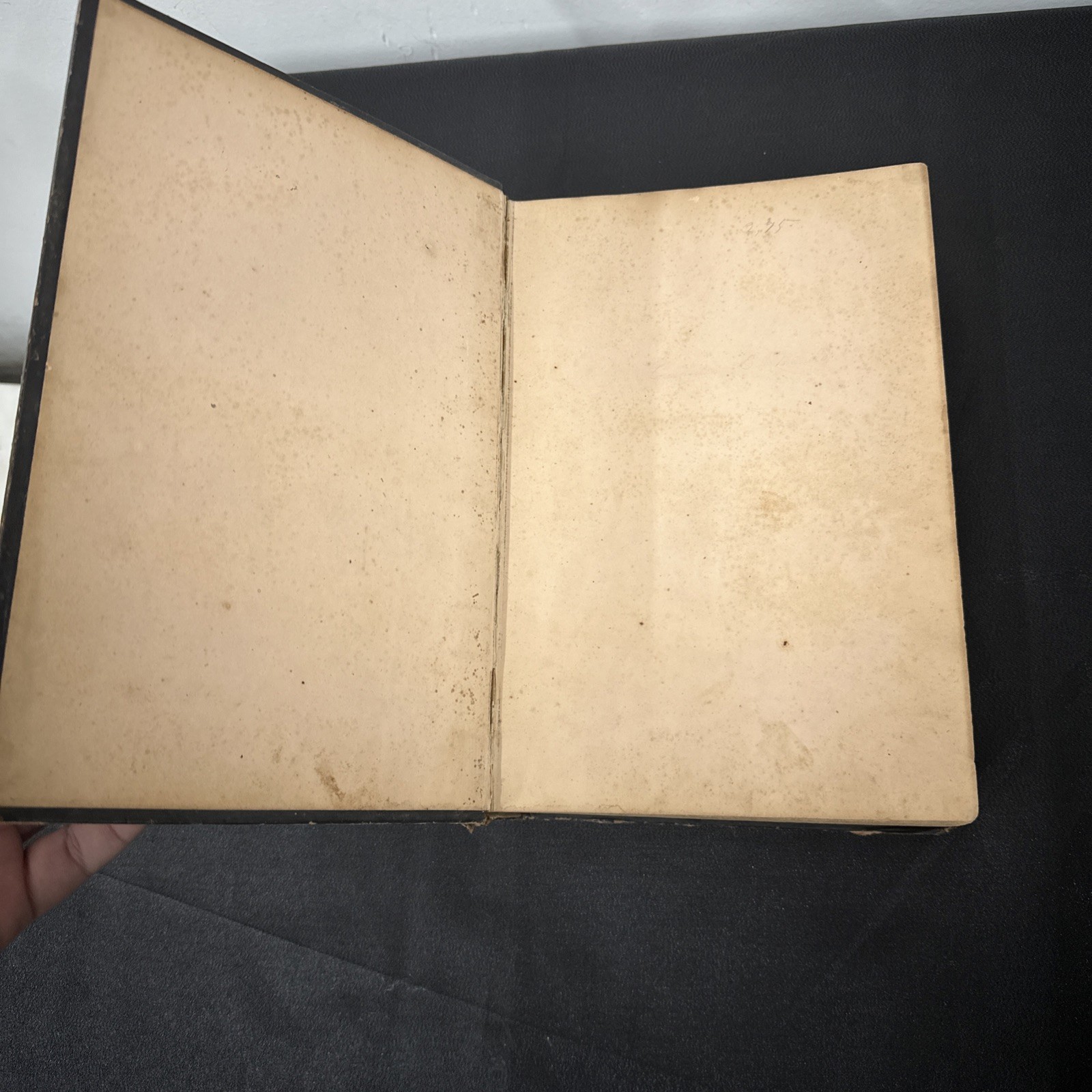 Rare 1800s BIBLE NEW YORK AMERICAN BIBLE SOCIETY 1846 Black Leather Vintage
