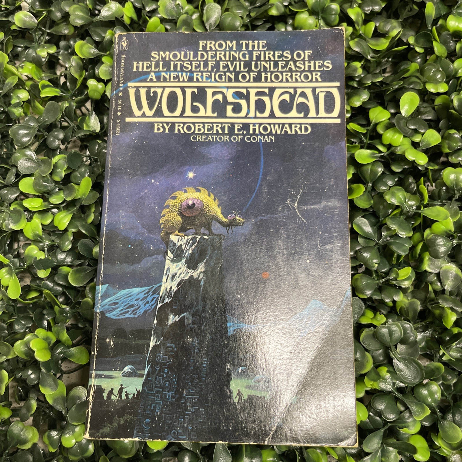 WOLFSHEAD – Robert E. Howard – 1st Print – Bantam Books – Condition: Good 🔥
