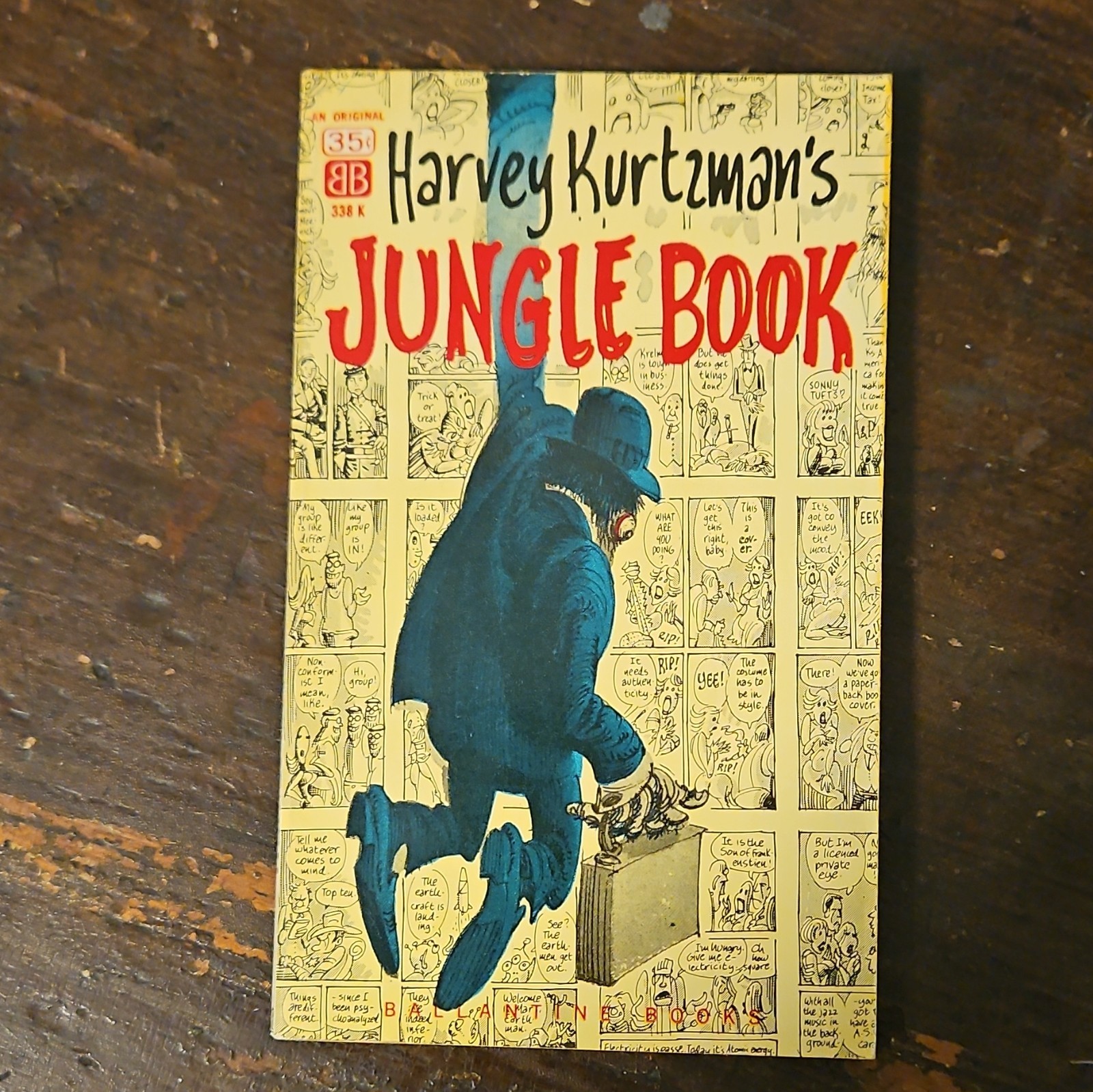 Ballantine Books Harvey Kurtzman’s Jungle Book 1959 Paperback Illustrated Satire