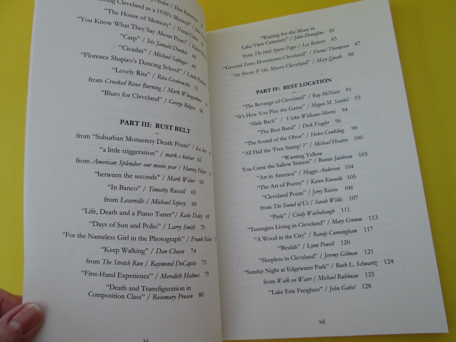 CLEVELAND In Prose And Poetry 2005 Paperback 165 Pages Ohio Writers