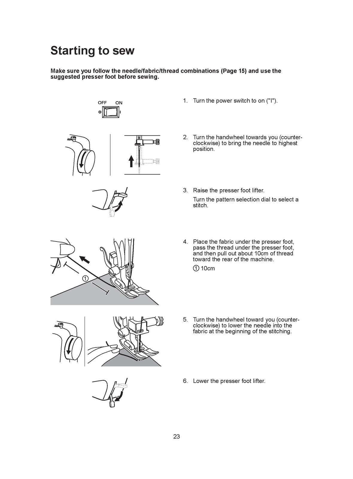 NECCHI Q132A Sewing Machine Instruction Manual – DOUBLE LOOP BIND – TOUGH COVERS