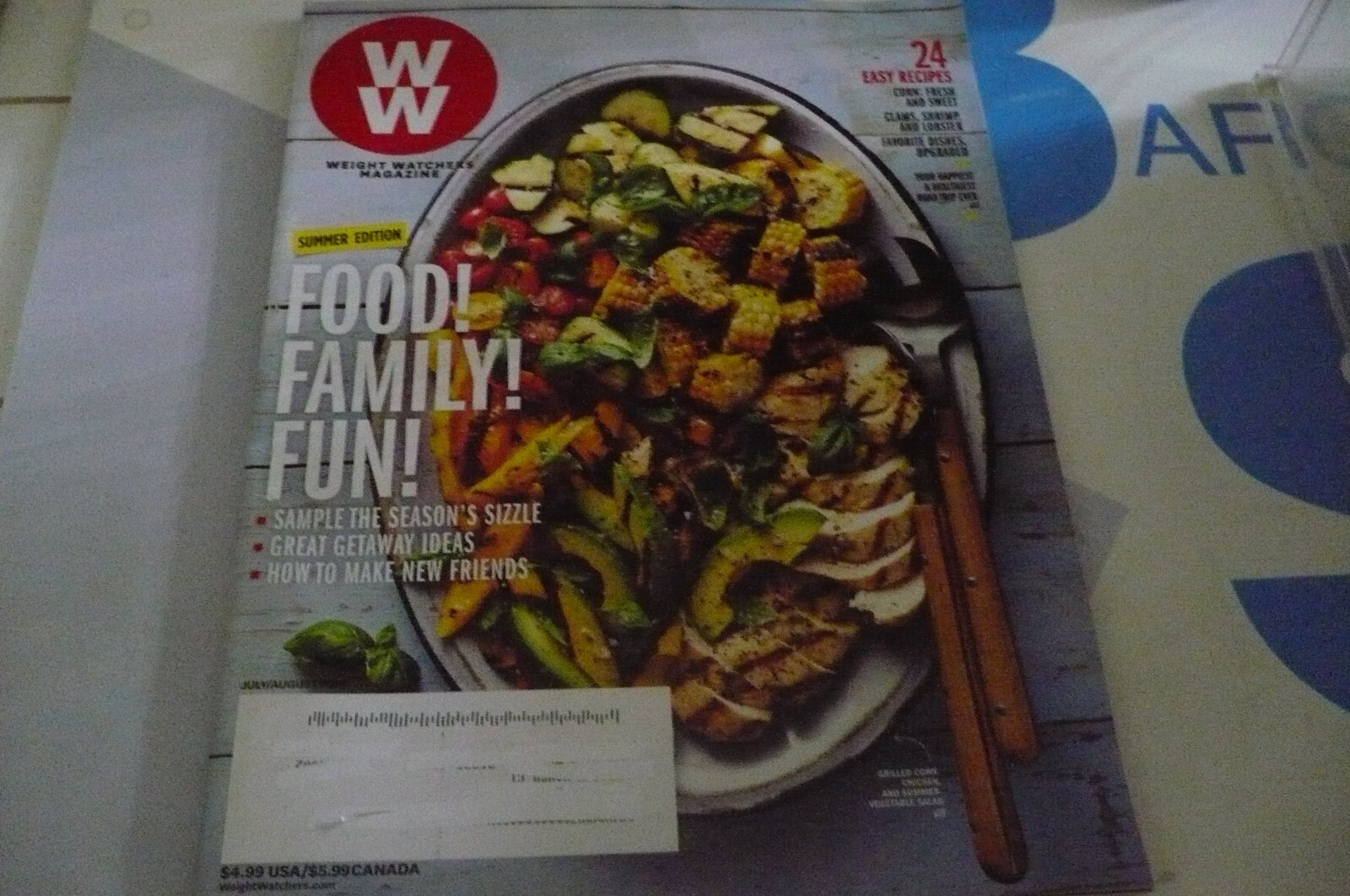 Weight Watchers Magazine Food Family Fun July/August 2018 106 PAGES NEW