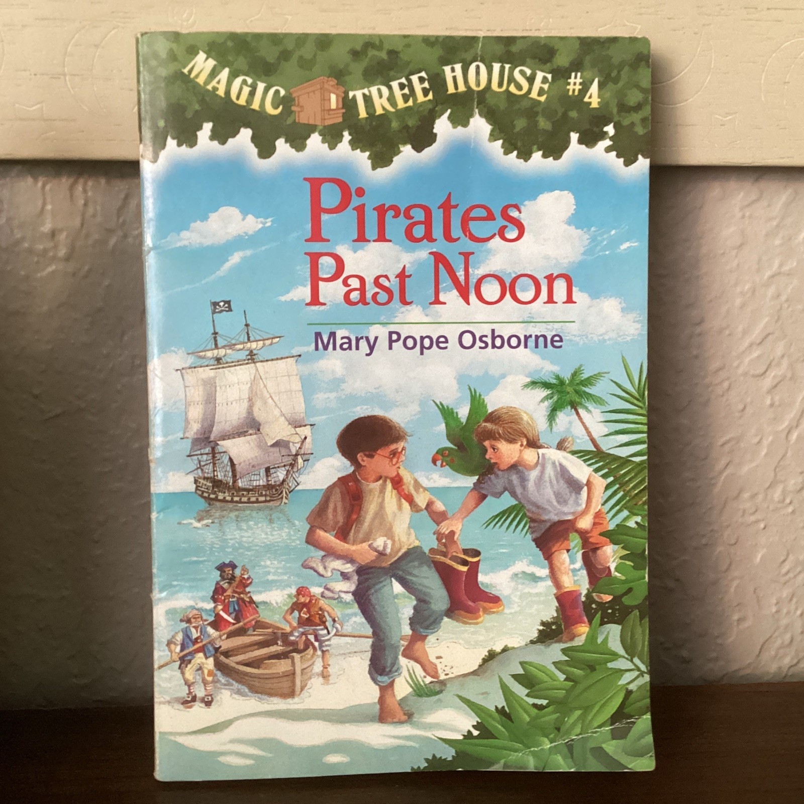 Pirates Past Noon by Mary Pope Osborne (1994, Trade Paperback)