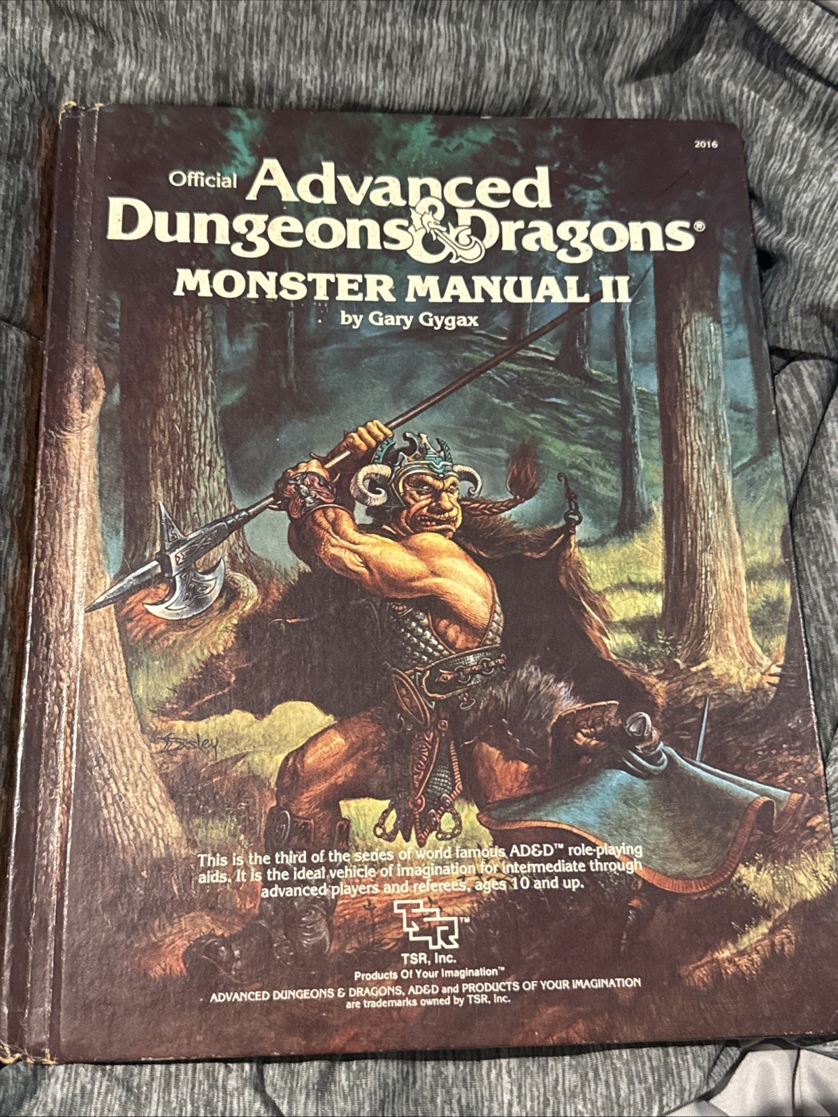 Monster Manual II 2 (Advanced Dungeons & Dragons) 1983 Gary Gygax TSR 2016