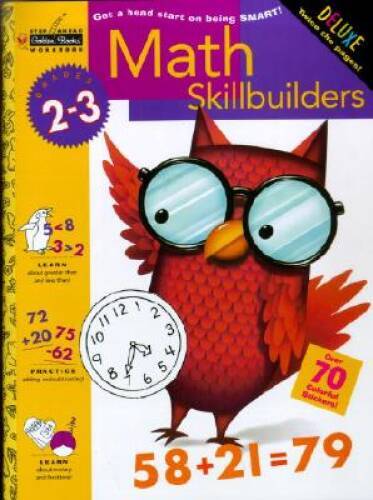 Math Skillbuilders (Grades 2 – 3) (Step Ahead) – Paperback – VERY GOOD