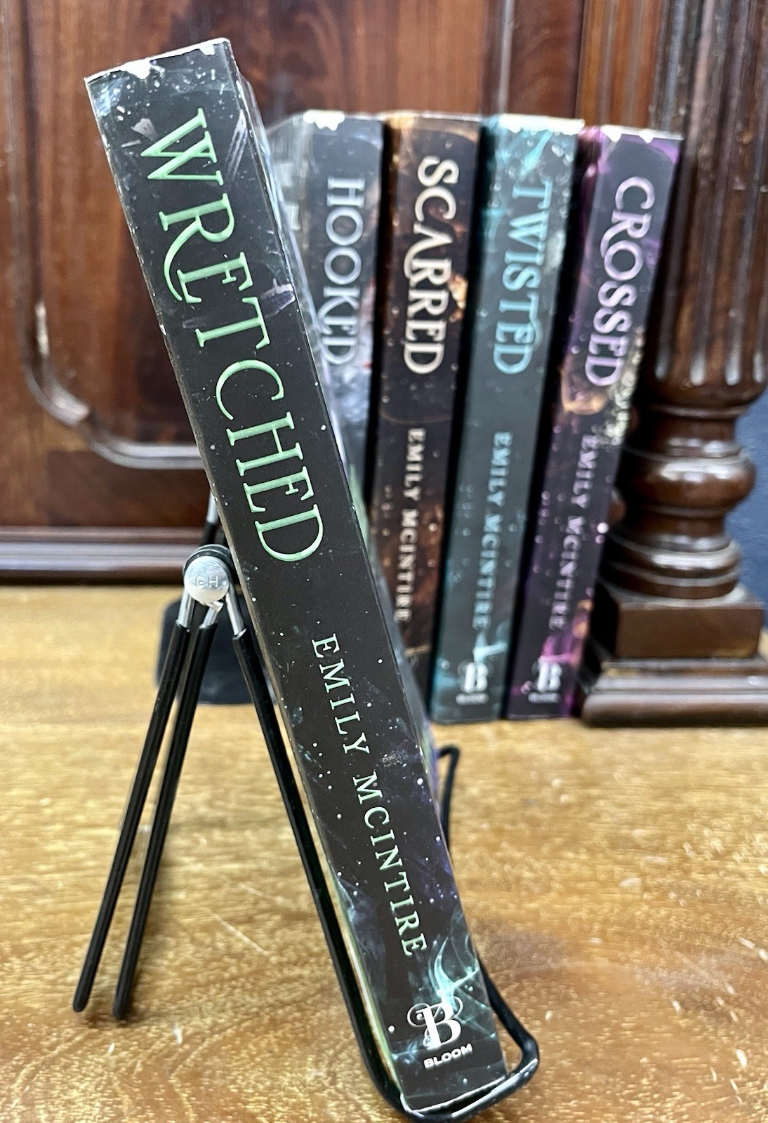 Emily McIntire Series (5 Bk Set) Hooked/Scarred/Wretched/Twisted/Crossed (AS IS)