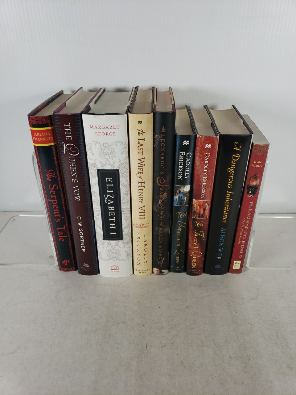 Renaissance Era Romantic and Historical Fiction of British Royalty (9 Book Lot)