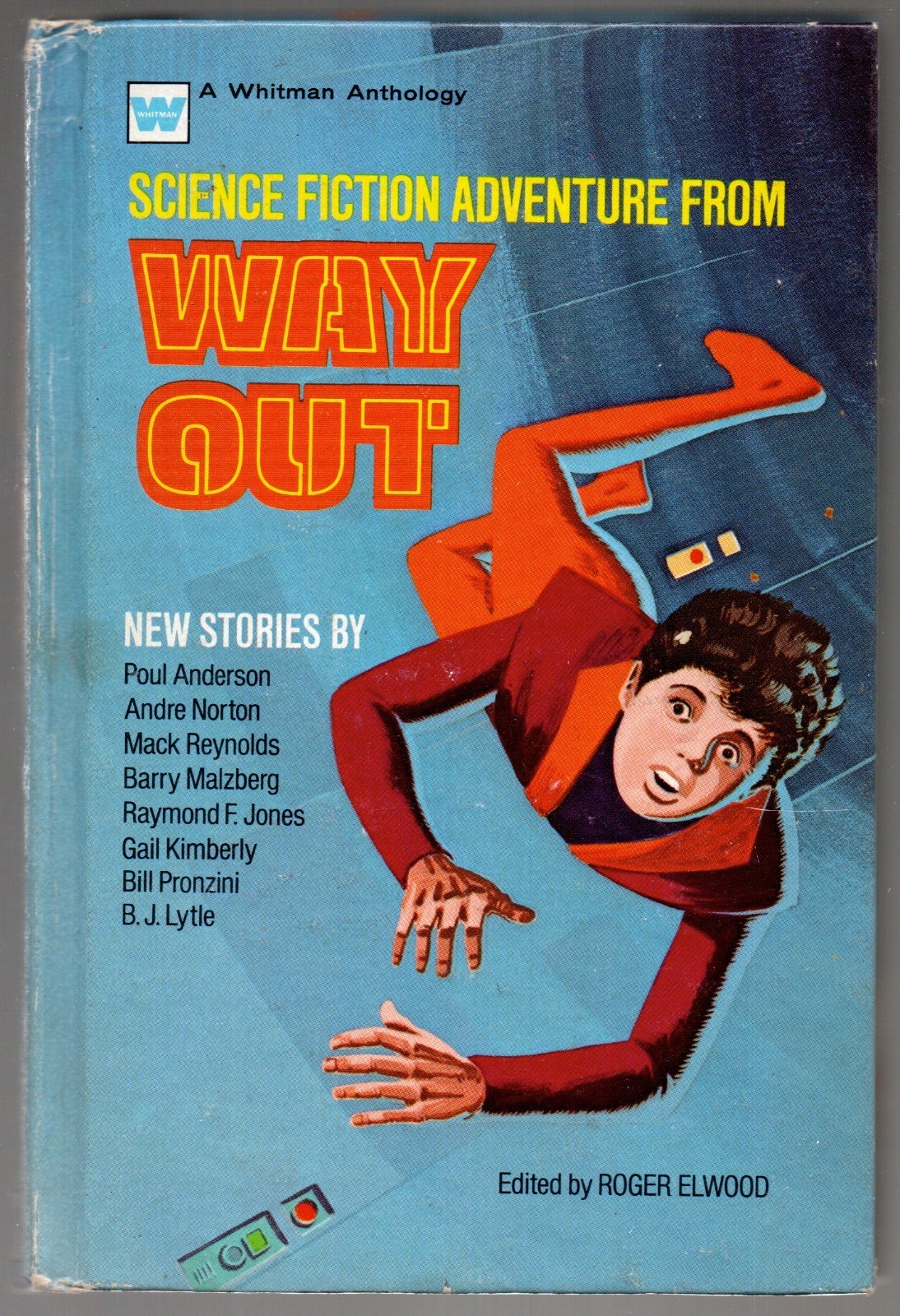 Science Fiction Adenture from Way Out 1973 Whitman Anthology Roger Elwood