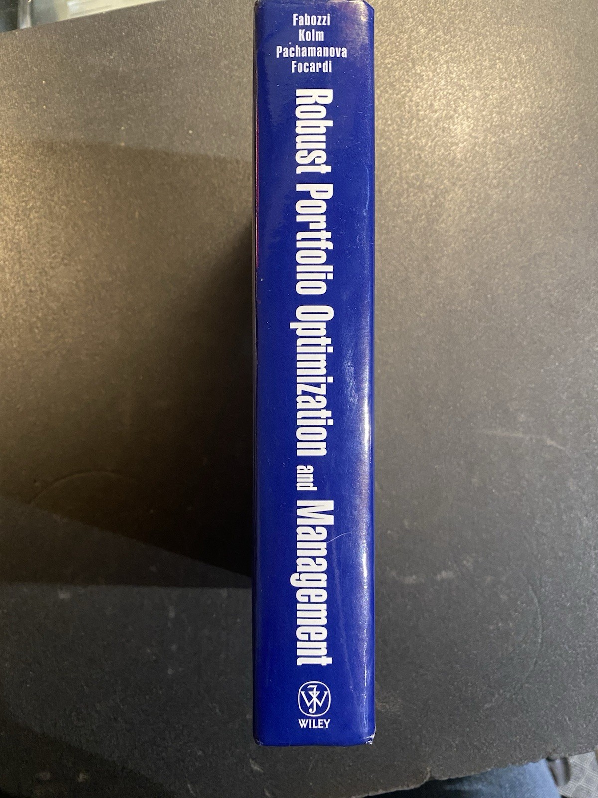 Robust Portfolio Optimization and Management Frank Fabozzi 2007
