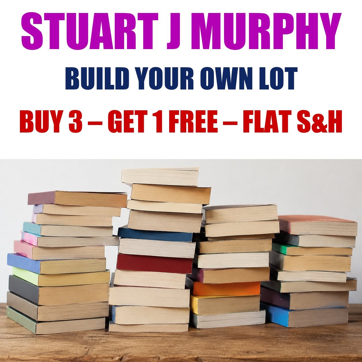 Stuart J Murphy Paperback Books – Build Your Own Book Lot – Flat Shipping