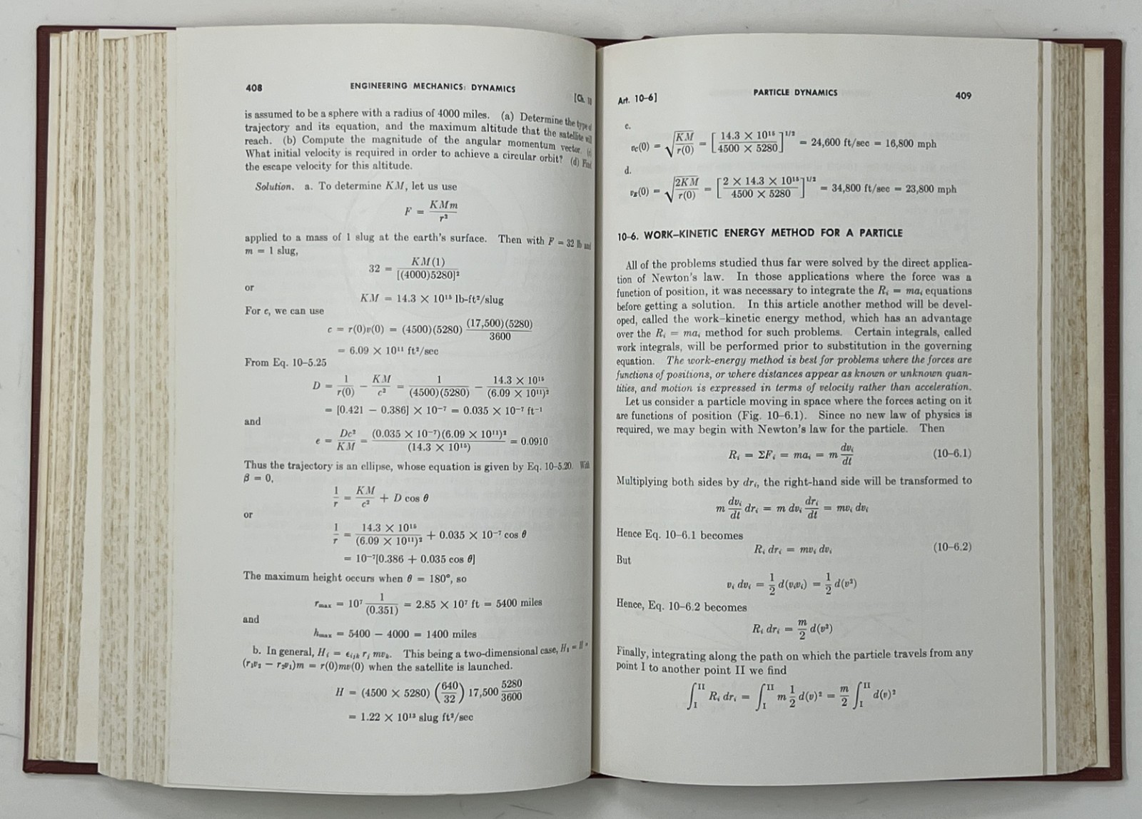 Engineering Mechanics: Statics & Dynamics by Pletta & Frederick – 1964 HC Ronald