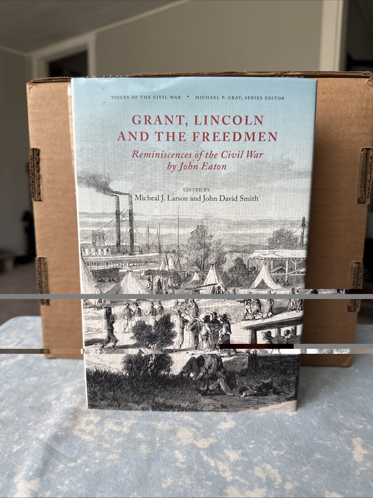 Micheal J. Larson John David Grant, Lincoln and the Freedom HC DJ