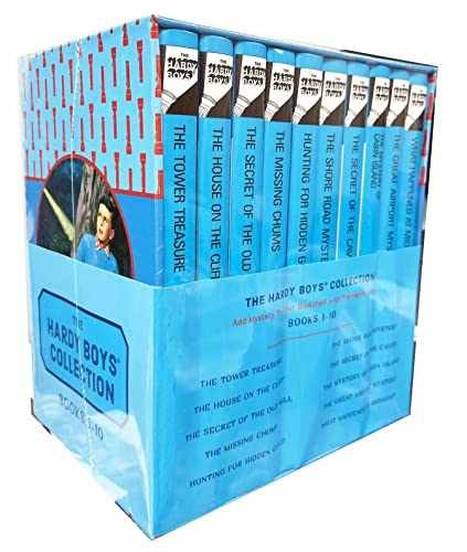 Hardy Boys Books 1-10 The Hardy – Hardcover, by Simon & Schuster – Very Good