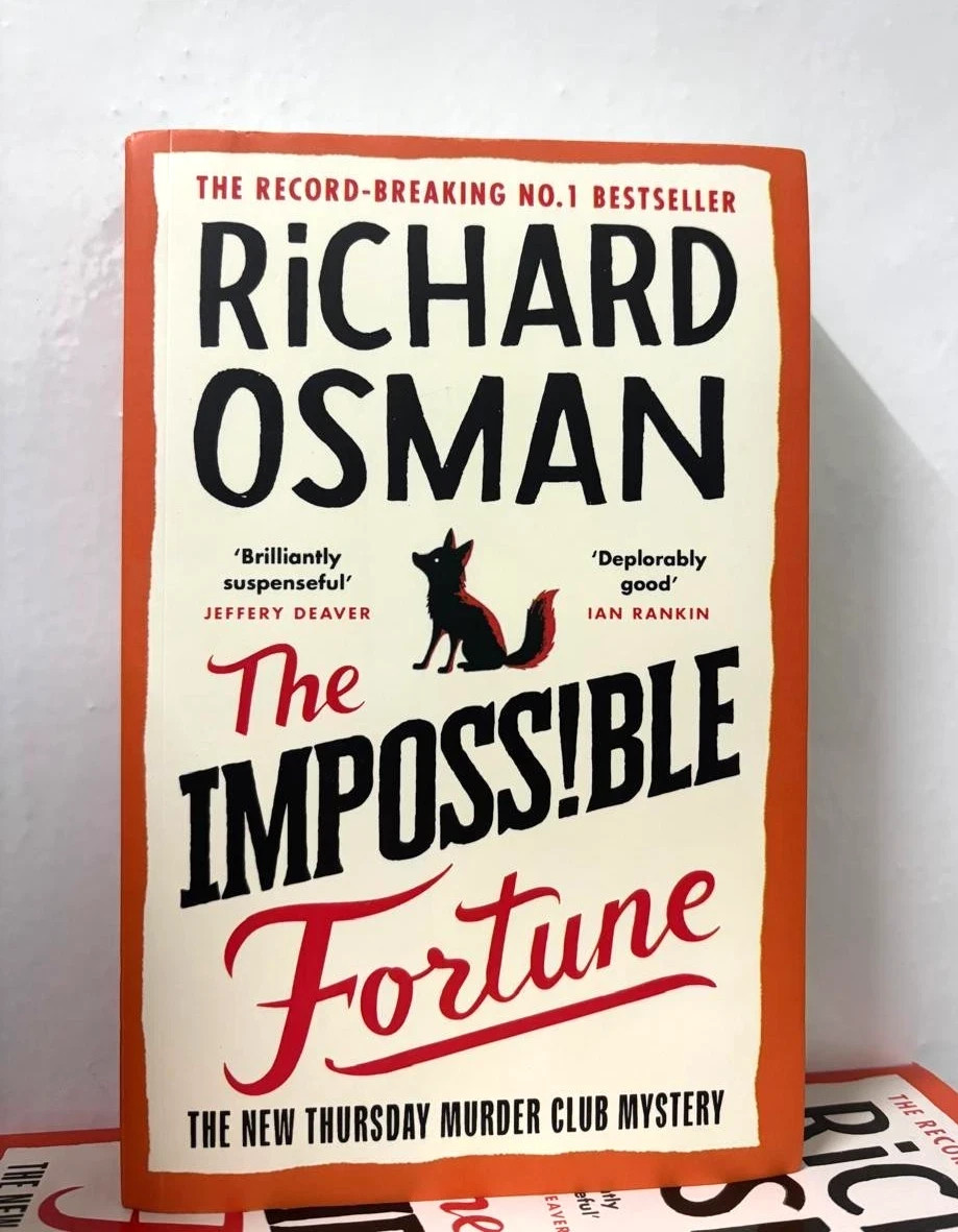 The Impossible Fortune by Richard Osman Paperback usa stock