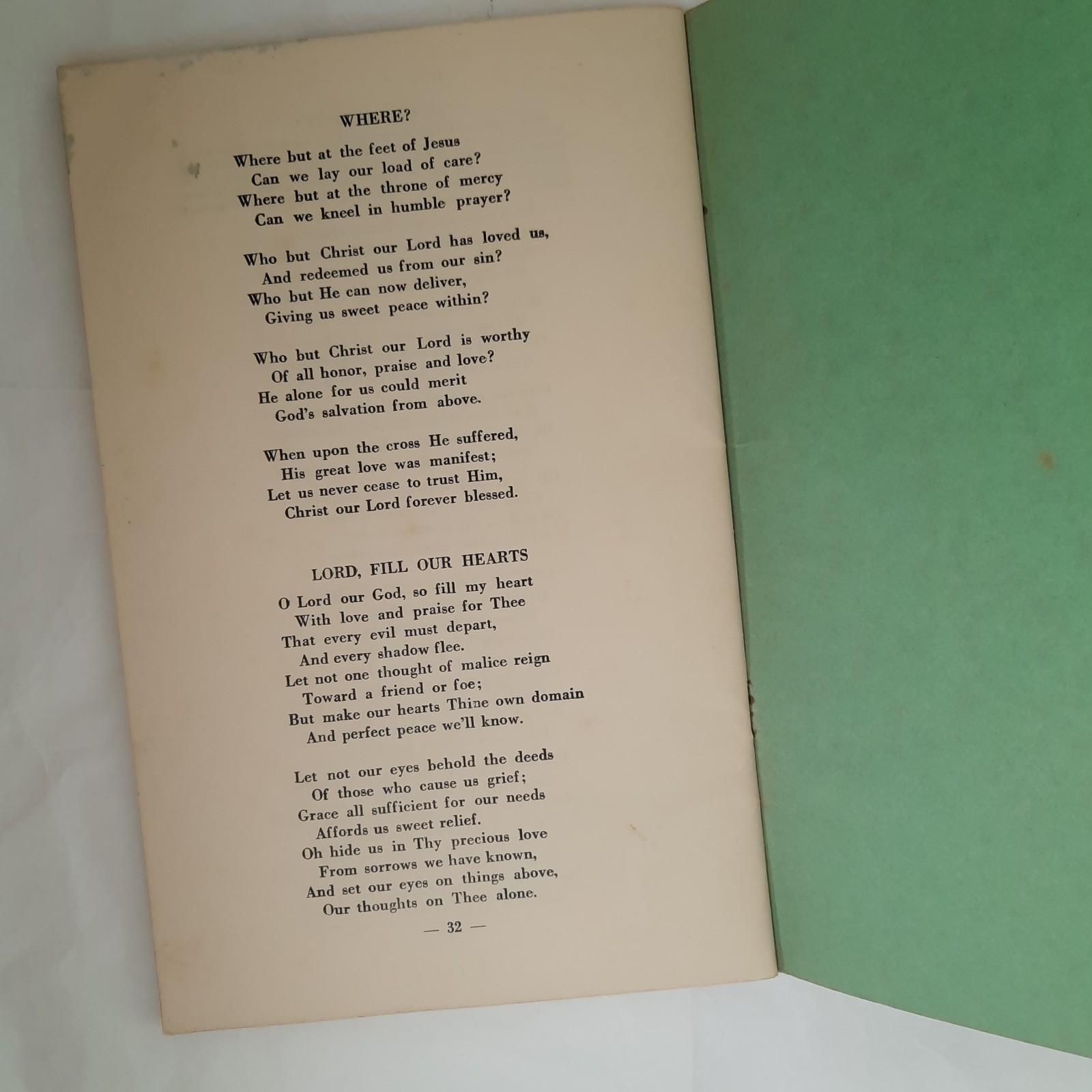 Vtg Poems Hidden Treasures Ethel Williford Glass Old Faith Contender Elon Collge