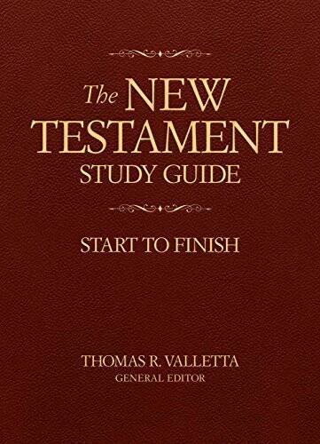New Testament Study Guide: Start to Finish – Paperback – GOOD