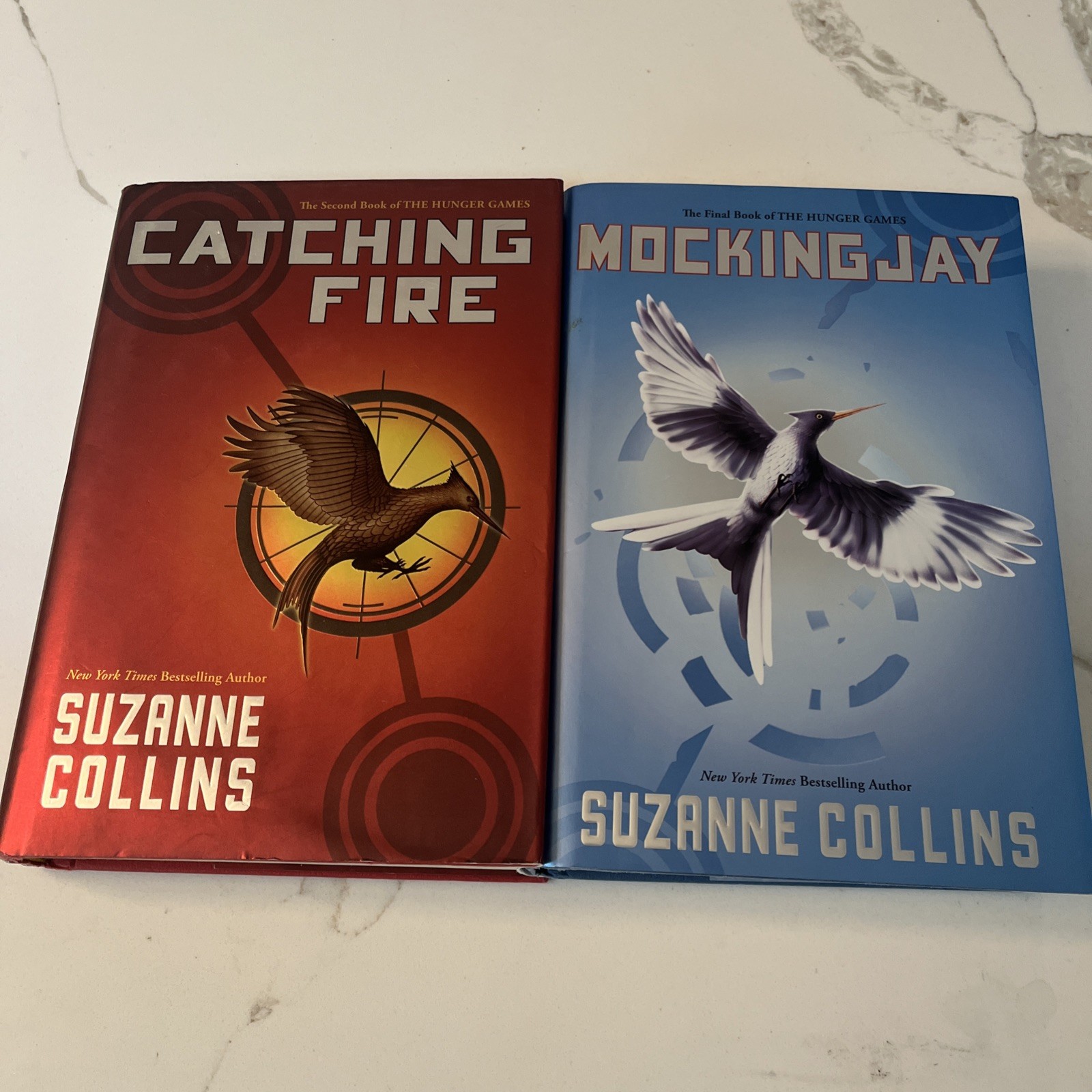 The Hunger Games Catching Fire Mockingjay Suzanne Collins HC Scholastic Press