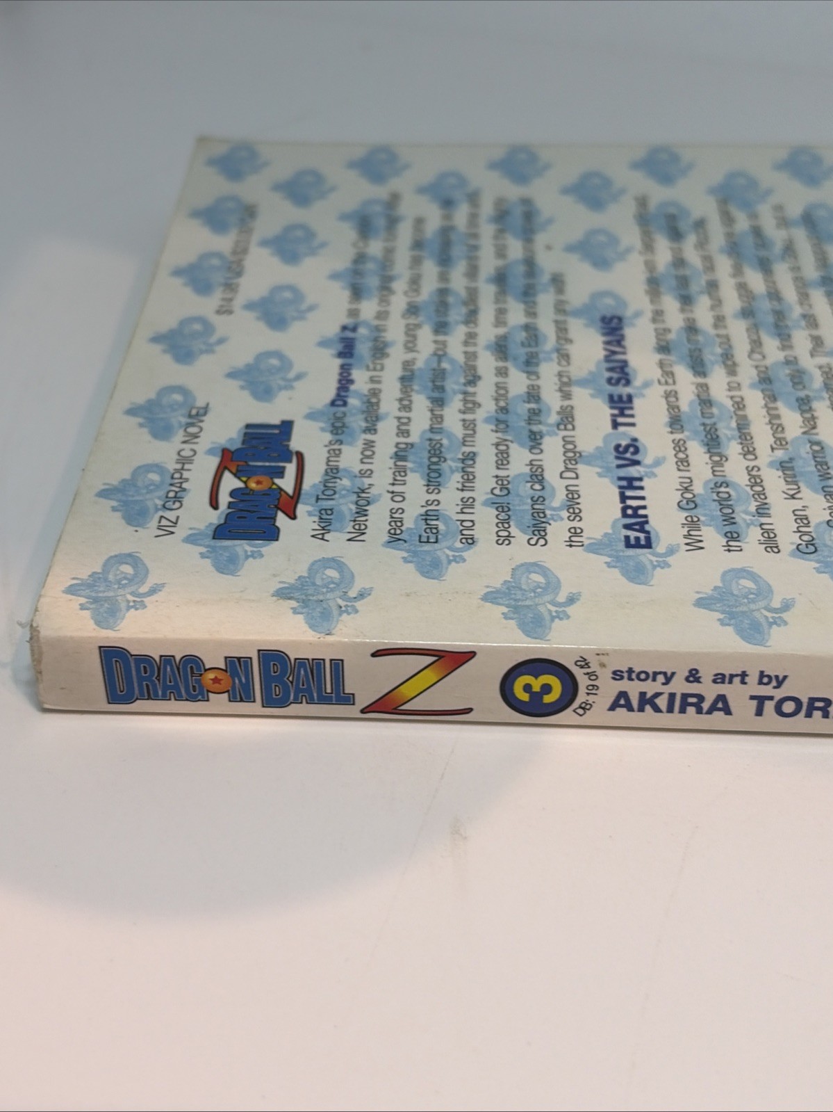 1st Print Dragon Ball Z by Akira Toriyama Volume 3 Goku 2001 RARE