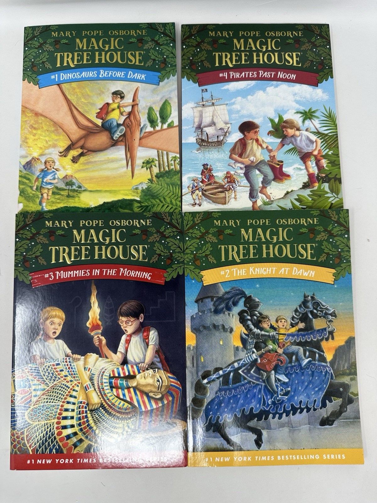 Magic Tree House Books 1-4 Series Set by Mary Pope Osbourne NEW