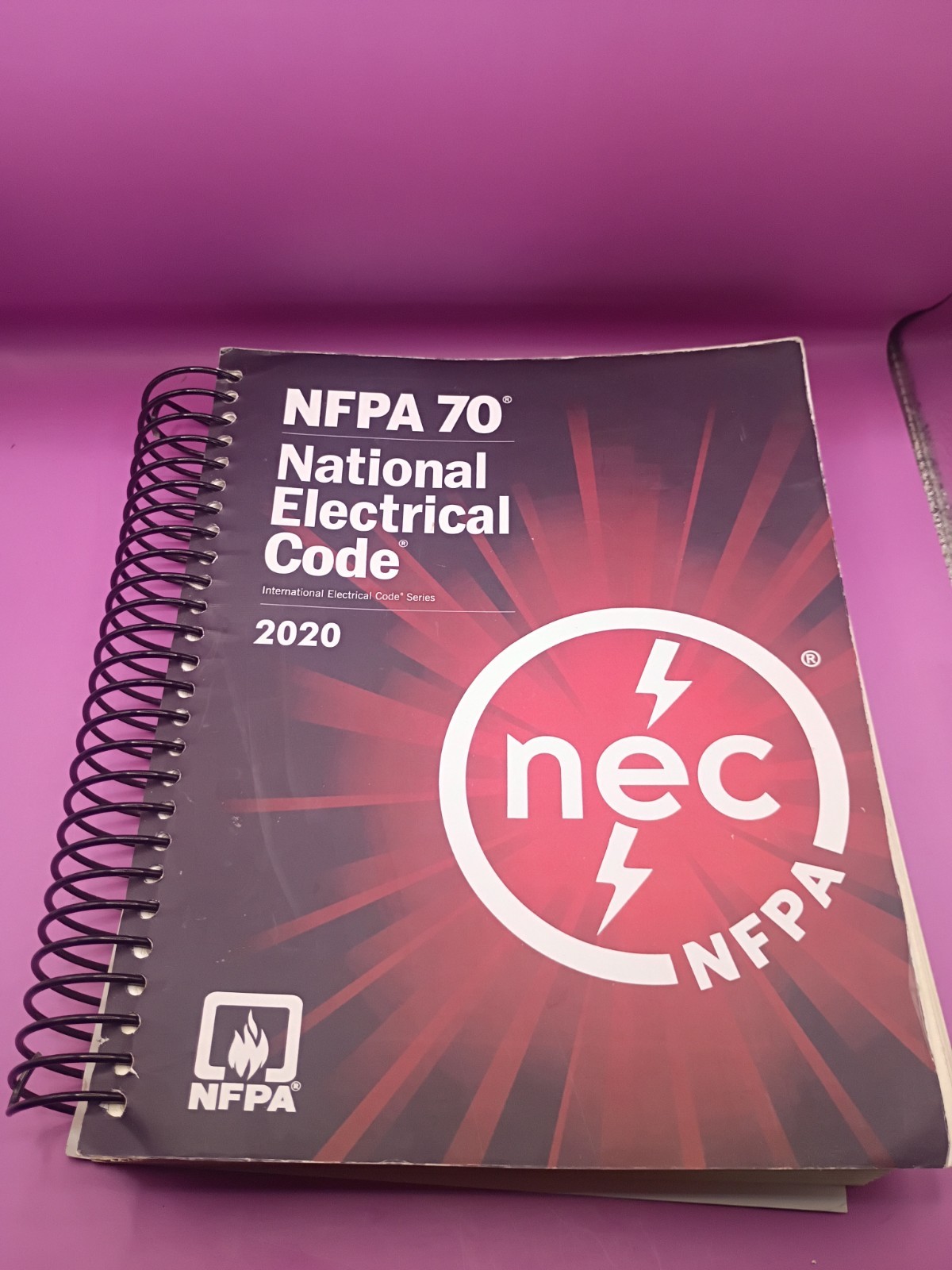 National Electric Code Spiral Book 2020 NEC NFPA 70