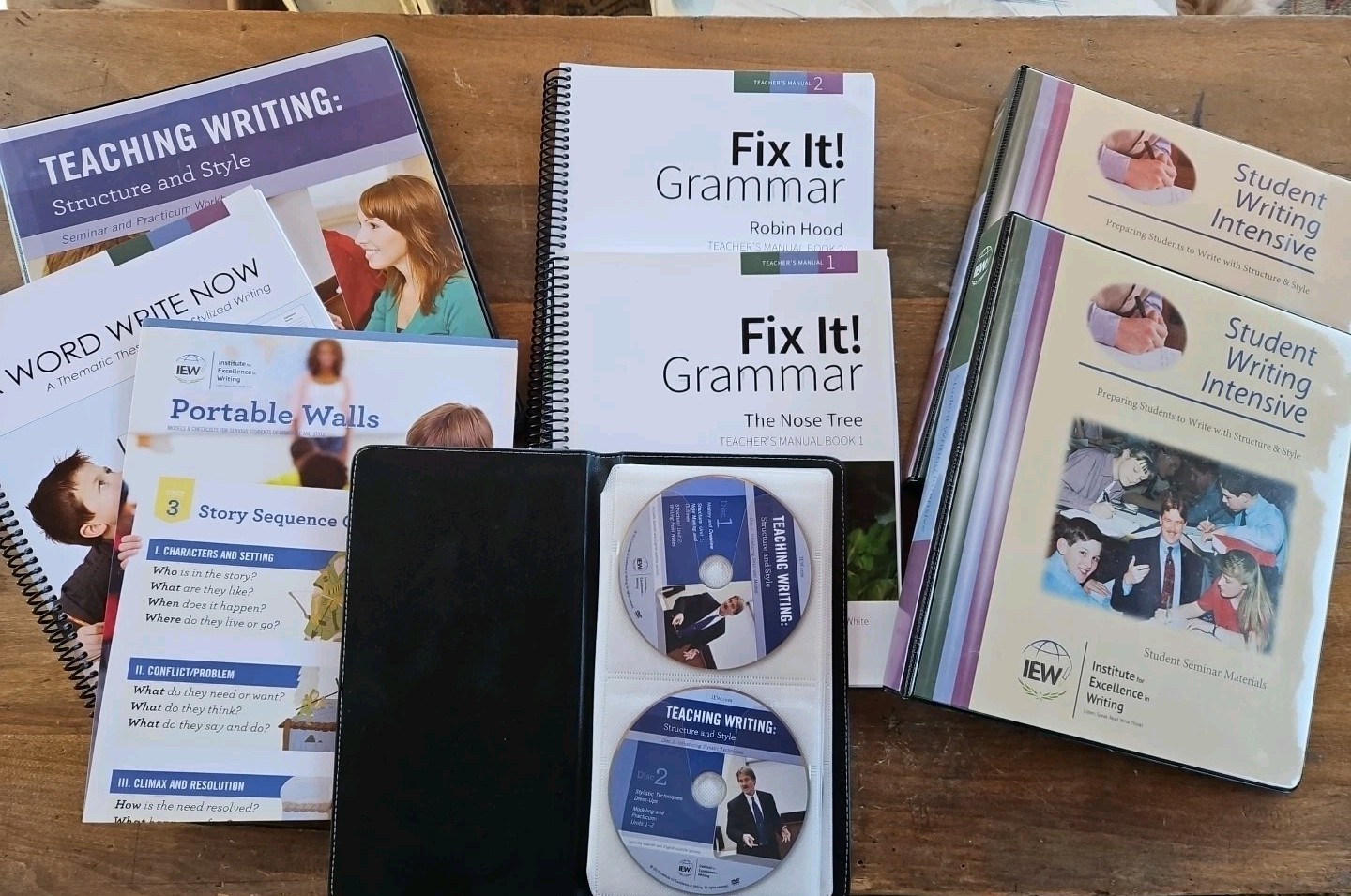 IEW Structure and Style for Students: Level C Complete Set With 2 Student Wkbks