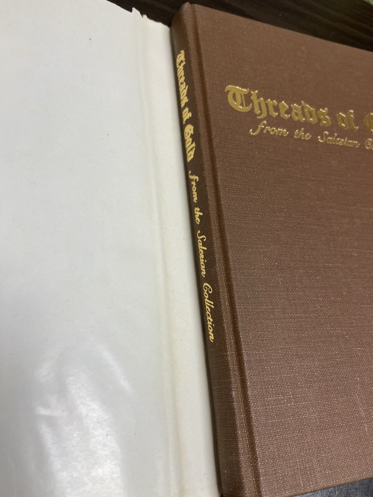 Threads Of Gold From The Salesian Collection Sara Tarascio Hardcover 1986
