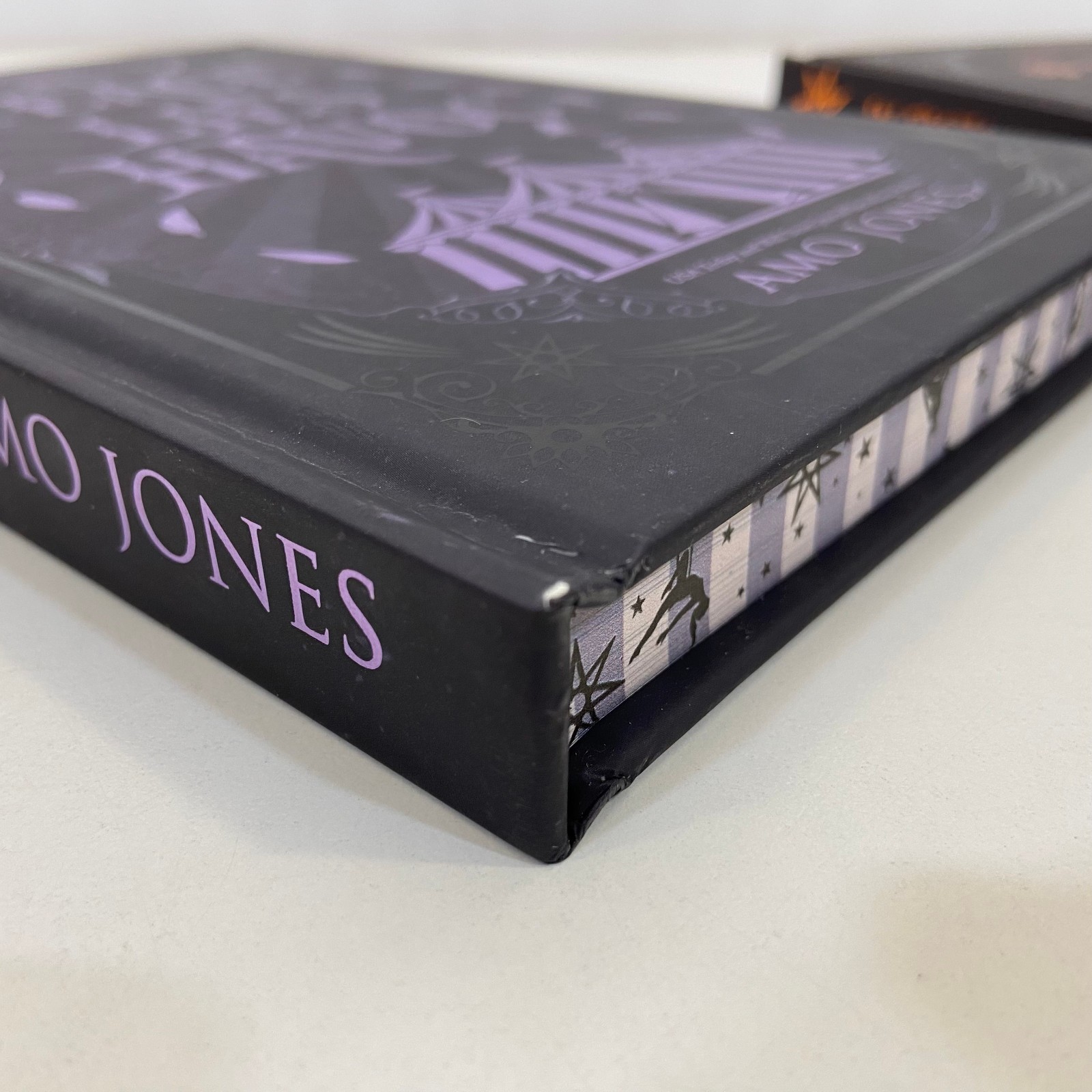 In Peace Lies Havoc In Fury Lies Mischief Amo Jones SIGNED 2 Book Lot Mystic Box